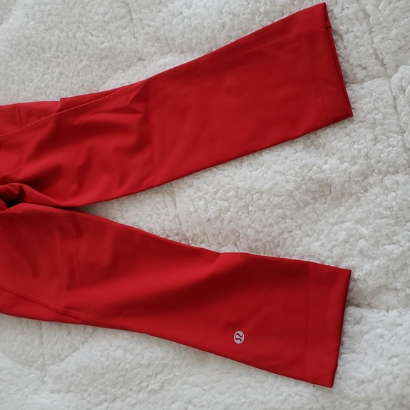 Lululemon Swift Speed HR Crop 21" Dark Red - Picture 11 of 17